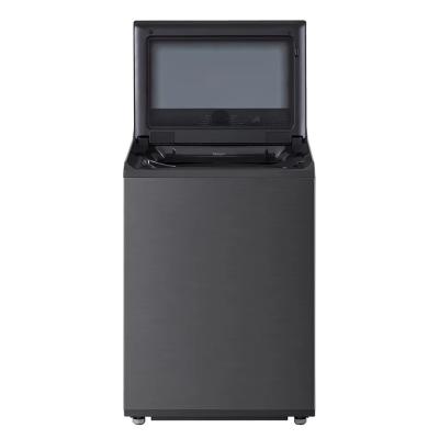 LAVADORA DE CARGA SUPERIOR LG AI DD SMART INVERTER 25 KG ACERO NEGRO WT25PBTX6